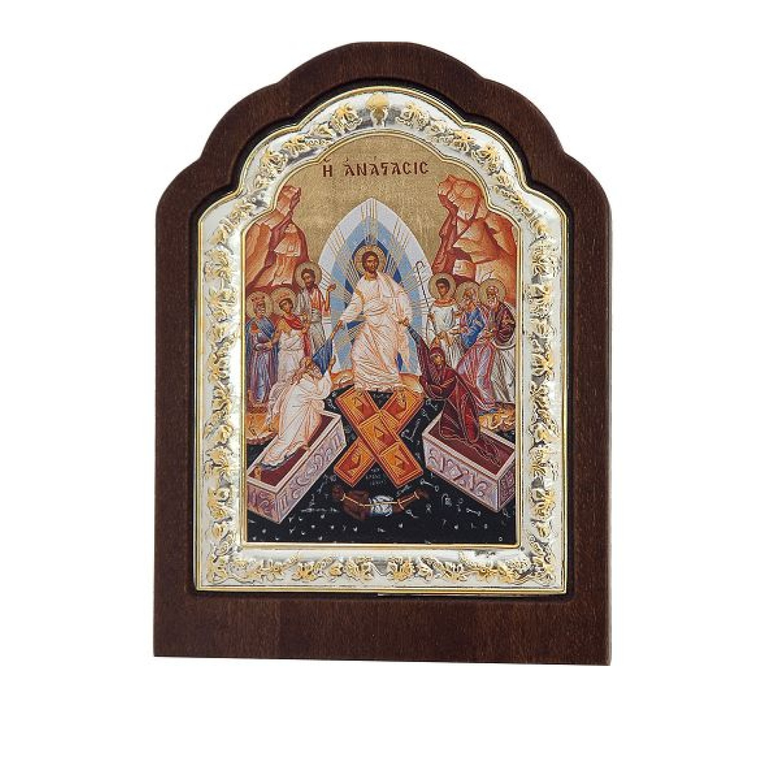 Η ΑΝΑΣΤΑΣΗ (Μεταξοτυπία Σε Καμβά)