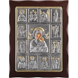 ΕΙΚΟΝΟΣΤΑΣΙ ΠΑΝΑΓΙΑ ΑΜΟΛΥΝΤΟΣ