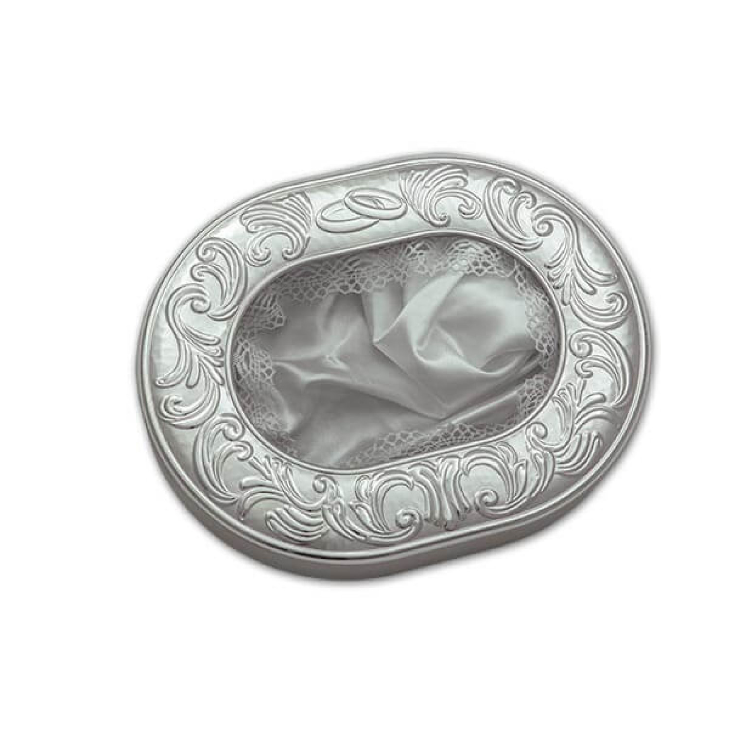 Οβάλ Στεφανοθήκη 606OV-LARGE-WHITE